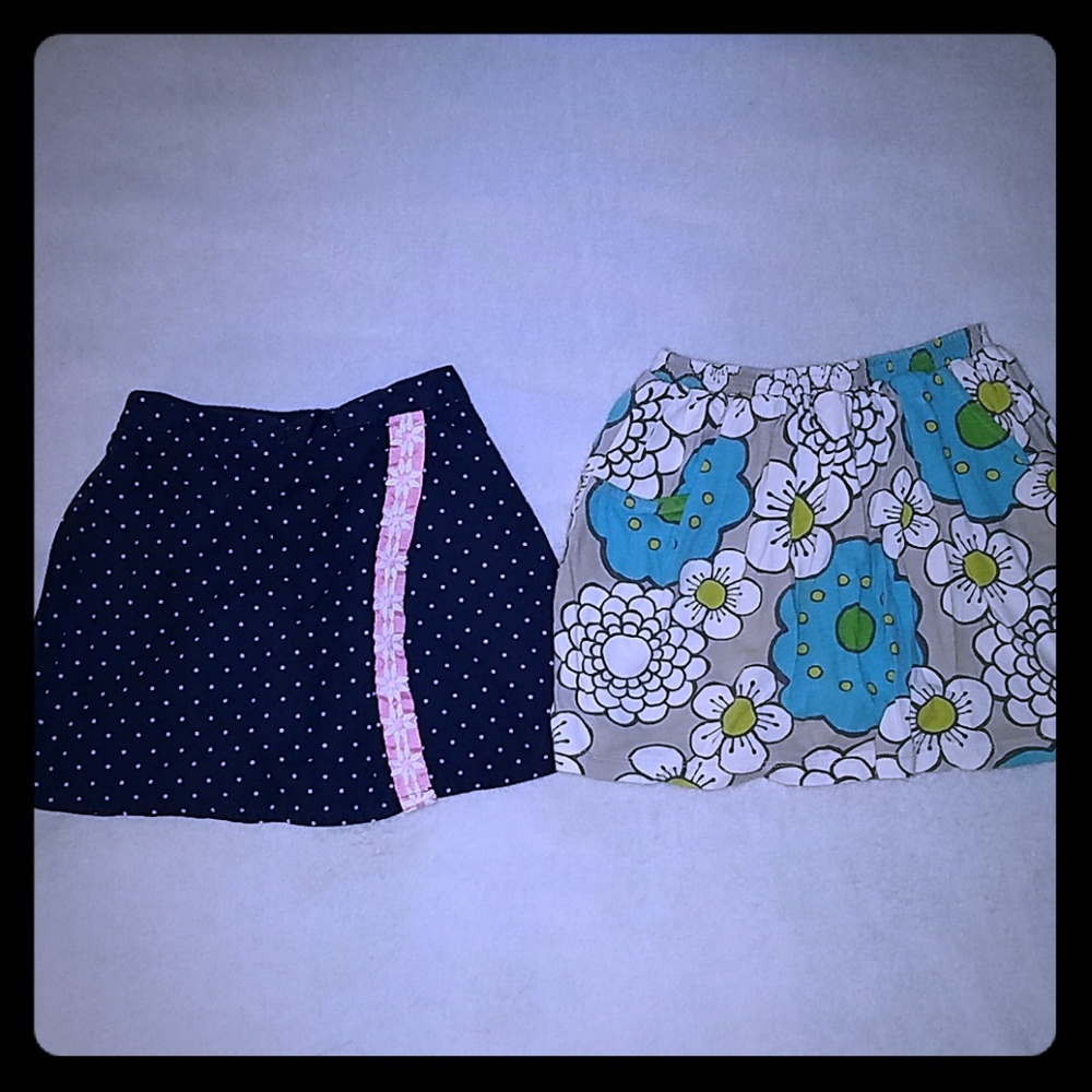 Girls skort lot of 2 skorts sz 5